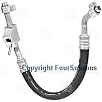 A/C Refrigerant Hose, With Rear AC - 