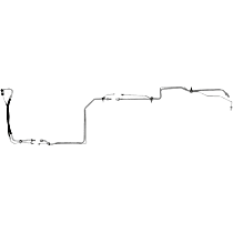 A/C Hose - Suction and liquid, Direct Fit, Sold individually