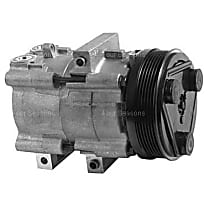 A/C Compressor, With FS10 Compressor, With Clutch, 6-Groove Pulley, 6 Cyl 3.0L, 4-Seasons OE Replacement - 