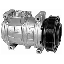 A/C Compressor Sold individually With Clutch, 6-Groove Pulley
