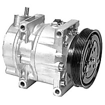 A/C Compressor, with CWV618 Compressor, With Clutch, 5-Groove Pulley, 4-Seasons OE Replacement - 