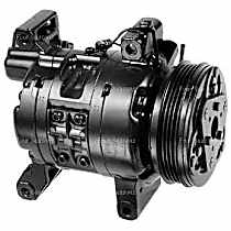 57458 A/C Compressor, With Clutch, 4-Groove Pulley, 4-Seasons OE Replacement