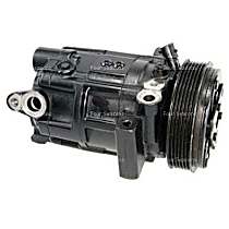 A/C Compressor, With Clutch, 6-Groove Pulley, 6 Cyl 3.0L, 4-Seasons OE Replacement - 