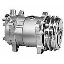 57551 A/C Compressor, With Clutch, 2-Groove Pulley, 4-Seasons OE Replacement