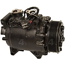 57886 A/C Compressor, With Clutch, 7-Groove Pulley, 4-Seasons OE Replacement