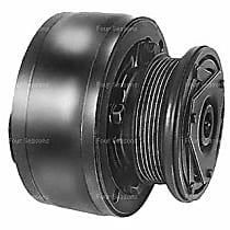 A/C Compressor Sold individually With Clutch, 6-Groove Pulley