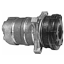 57956 A/C Compressor, With Clutch, 6-Groove Pulley, 4-Seasons OE Replacement