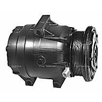 A/C Compressor, with V5 Compressor, With Clutch, 6-Groove Pulley, 6 Cyl 3.1L, 4-Seasons OE Replacement - 