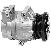 A/C Compressor Sold individually With Clutch, 6-Groove Pulley