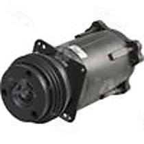 58077 A/C Compressor, With Clutch, 1-Groove Pulley, 4-Seasons A/C Compressor