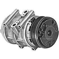 A/C Compressor Sold individually With Clutch, 6-Groove Pulley