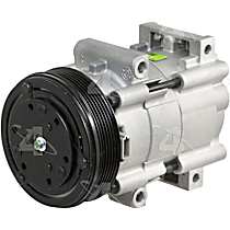 A/C Compressor, with FS10 Compressor, 3 O'Clk Coil, With Clutch, 6-Groove Pulley, 4 Cyl 2.0L, 4-Seasons A/C Compressor - 