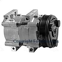 A/C Compressor, With FS10 Compressor, With Clutch, 6-Groove Pulley, 4 Cyl 2.0L, 4-Seasons OE Replacement - 