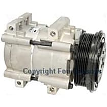 A/C Compressor Sold individually With Clutch, 6-Groove Pulley