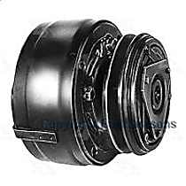 A/C Compressor, with LTR4 Compressor, With Clutch, 1-Groove Pulley, 4-Seasons OE Replacement - 