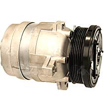 58283 A/C Compressor, With Clutch, 6-Groove Pulley, 4-Seasons OE Replacement