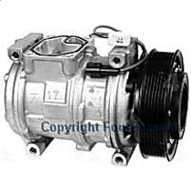 58390 A/C Compressor, With Clutch, 7-Groove Pulley, 4-Seasons OE Replacement