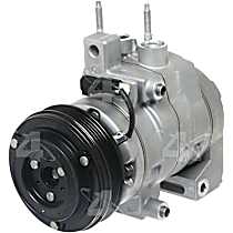 A/C Compressor, with DKS20 Compressor, with Ambient Temp Speed Pack, With Clutch, 4-Groove Pulley, 8 Cyl 5.0L, 4-Seasons A/C Compressor - 