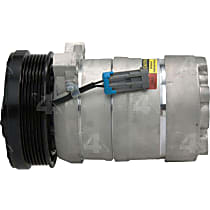 58956 A/C Compressor, With Clutch, 6-Groove Pulley, 4-Seasons OE Replacement