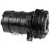 A/C Compressor, with HD6 Compressor, Use PAG 150 Compressor Oil, With Clutch, 6-Groove Pulley, 3.8L, 4-Seasons OE Replacement - 