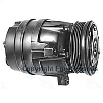 A/C Compressor, with V5 Compressor, With Clutch, 6-Groove Pulley, 6 Cyl 3.8L, 4-Seasons OE Replacement - 