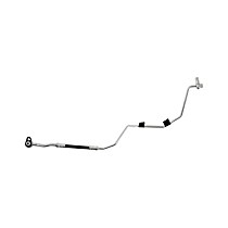 A/C Refrigerant Liquid Hose, without Orifice Tube, Condenser to Receiver Drier, Sold Individually - 