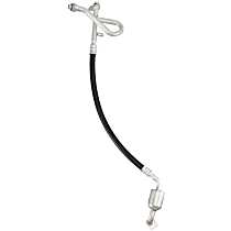 A/C Refrigerant Suction Hose, with Rear AC, with 1 Muffler, with R1234yf, Sold Individually - 