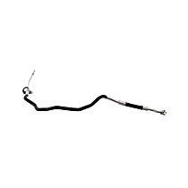 A/C Refrigerant Suction Hose, Evaporator To Junction, Sold Individually - Front