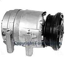 A/C Compressor, with V7 Compressor, With Clutch, 4-Groove Pulley, 8 Cyl 5.7L, 4-Seasons OE Replacement - 