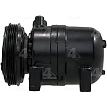 67449 A/C Compressor, With Clutch, 4-Groove Pulley, 4-Seasons OE Replacement
