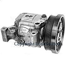 67452 A/C Compressor, With Clutch, 6-Groove Pulley, 4-Seasons OE Replacement