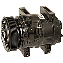 A/C Compressor Sold individually With Clutch, 6-Groove Pulley