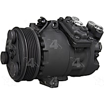 A/C Compressor Sold individually With Clutch, 6-Groove Pulley