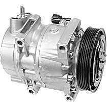 67655 A/C Compressor, With Clutch, 6-Groove Pulley, 4-Seasons OE Replacement