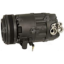 A/C Compressor Sold individually With Clutch, 4-Groove Pulley