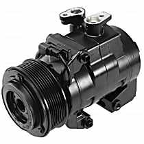 A/C Compressor, with DKS20 Compressor, With Clutch, 8-Groove Pulley, 8 Cyl 6.7L - 