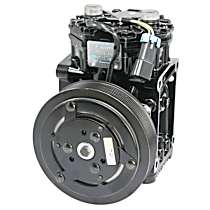 68022 A/C Compressor, With Clutch, 8-Groove Pulley