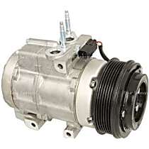 A/C Compressor, with FS20 Compressor, with Rear AC, With Clutch, 6-Groove Pulley, 8 Cyl 4.6L, 4-Seasons OE Replacement - 