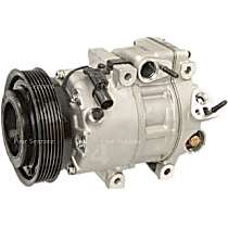 A/C Compressor, with VS18M Compressor, With Clutch, 6-Groove Pulley, 4-Seasons OE Replacement - 