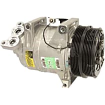 A/C Compressor Sold individually With Clutch, 10-Groove Pulley