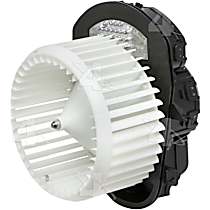 Blower Motor, with Wheel, with Impeller And Control Unit, OE Replacement Series - Front