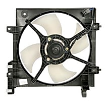 75341 4-Seasons OE Replacement Fan Motor - Direct Fit, Assembly