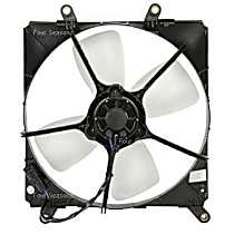 Radiator Fan 4 Cyl 1.6L, Single fan, 4-Seasons OE Replacement