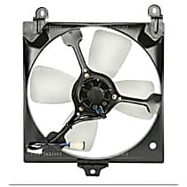Radiator Fan 4 Cyl 1.3L, Single fan, 4-Seasons OE Replacement