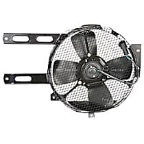 A/C Condenser Fan 4 Cyl 1.3L, Single fan