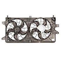 75608 OE Replacement Radiator Fan, Dual fan, 4-Seasons OE Replacement