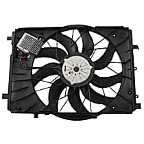 75927 OE Replacement Radiator Fan, Single fan