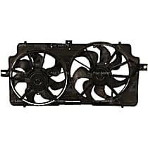 Radiator Fan Driver Side, 6 Cyl 3.5L, Dual fan, 4-Seasons OE Replacement