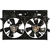 75954 4-Seasons OE Replacement Radiator Fan 6 Cyl., 2.5L Engine Dual fan 