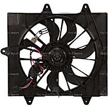 Radiator Fan 4 Cyl 2.4L, Single fan, 4-Seasons OE Replacement